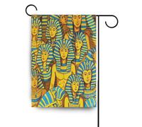 Carino Del Fumetto Faraone Giallo all'aperto cantiere bandiere banner per la decorazione esterna 28x40 double sided