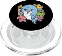 Carino Delfino Pittore Con Pennello PopSockets PopGrip per MagSafe