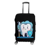 Carino Dente Dentista Guardiani Novità Viaggio Bagagli Copertura Lavabile Valigie Protector Baggage Covers, Stile:, S, Per tutte le stagioni