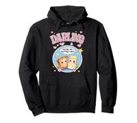 Carino design con scritta "Darling you are my butter" per coppie innamorate Felpa con Cappuccio