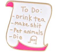 Carino Dialogue Box Libro Smalto Pulsante Spilla Pin Distintivo Donna Accessorio Gioielli per Abbigliamento Borse Zaini Giacche Cappello FAI DA TE Trattamento intelligente