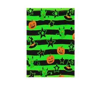Carino Diavolo Verde per Halloween bandiere all'aperto decorativo natale cortile banner per Patio decorazione 28x40 double sided
