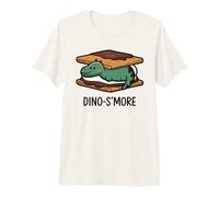 Carino Dino S'More Dolce Campfire Snack Maglietta Premium