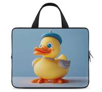Carino Diorama Duck Custodia per laptop 17 pollici Custodia protettiva per computer da viaggio d'affari borsa valigetta borsa per laptop o tablet