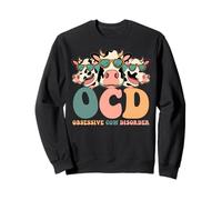 Carino disturbo ossessivo compulsivo della mucca disturbo ossessivo compulsivo muc Felpa
