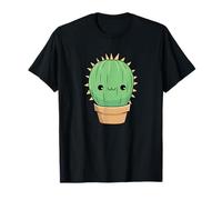 Carino Divertente Timido Barile d'oro Cactus Introverso Maglietta