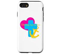 Carino Donna Estetica Cristiana Fede Porta Speranza E Amore Custodia per iPhone SE (2020) / 7 / 8