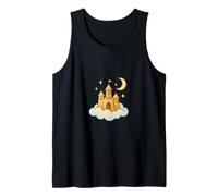 Carino Dreamy Sandcastle Nube Spiaggia Vacanza Estiva Canotta