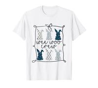Carino EMT Easter Bunny Emergency Med Tech Wee Woo Crew Maglietta