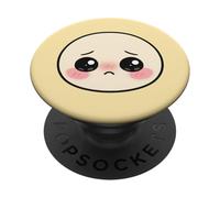 Carino Faccia Triste PopSockets PopGrip Adesivo
