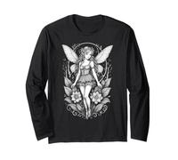 Carino Fairy Fairycore Estetica Floreale Giardino Cottagecore Maglia a Manica