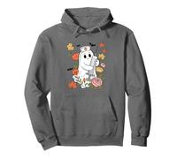Carino Fantasma Infermiera con siringa Halloween Spirito Felpa con Cappuccio