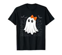 Carino Fantasma Kawaii Ragazze - Spooky Stagione Fantasma Costume Donna Maglietta