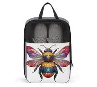 Carino Fly Animal Borsa per scarpe in vetro colorato per uso quotidiano da viaggio anti-polvere Portascarpe da golf