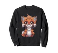 Carino Fox Illustrazione Animale Felpa