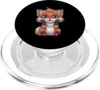 Carino Fox Illustrazione Animale PopSockets PopGrip per MagSafe