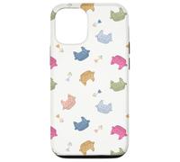 Carino Gallina Sul Nido Pollo Mamma Antico Amante Custodia per iPhone 12/12 Pro