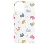 Carino Gallina Sul Nido Pollo Mamma Antico Amante Custodia per iPhone 15