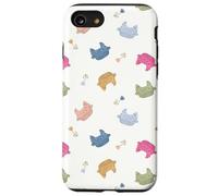 Carino Gallina Sul Nido Pollo Mamma Antico Amante Custodia per iPhone SE (2020) / 7/8