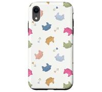Carino Gallina Sul Nido Pollo Mamma Antico Amante Custodia per iPhone XR