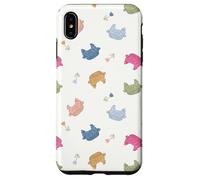 Carino Gallina Sul Nido Pollo Mamma Antico Amante Custodia per iPhone XS Max
