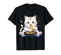 Carino Gatto fajita giorno Kawaii Anime Ragazze Adolescente Giapponese Cibo Maglietta