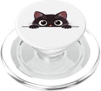 Carino gatto guarda fuori PopSockets PopGrip per MagSafe