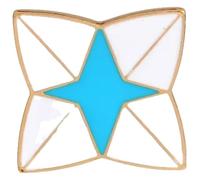 Carino gatto smalto pin: Nero Bianco Gatto Abbraccia Spilla, Klein, Metallo non prezioso