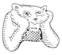 Carino gatto smalto pin: Nero Bianco Gatto Abbraccia Spilla, Klein, Metallo non prezioso