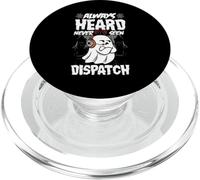 Carino Ghost Dispatcher Halloween Always Heard But Never Seen PopSockets PopGrip per MagSafe