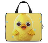 Carino Giallo Pollo Del Computer Portatile Del Manicotto 13 pollice Business Viaggi Protettivo Del Computer Copertura di Trasporto Della Cartella Borse per Laptop O Tablet