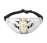 Carino Goldfish Viaggio Corsa Grande Crossbody Bag Marsupio Moda Carino Marsupio Outdoor Sport, giraffa intelligente, Taglia unica