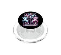 Carino Gotico Carro Tarocchi Scheletro Unicorni PopSockets PopGrip per MagSafe