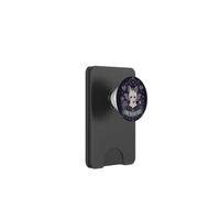 Carino gotico pipistrello cuore spezzato pastello spettrale estetica PopSockets PopWallet per MagSafe