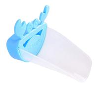Carino Granchio Bagno Lavandino Acqua Rubinetto Extender Per Bambino Bambini Lavaggio A Mano Blu E Chiaro Comodo e bello
