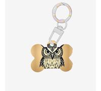 Carino Gufo Stampa Dog Tag Osso A Forma Di Doppio Modello Lati Del Cane ID Tag A Forma Di Osso Pet Nome Tag Cane Collare Tag