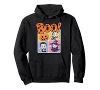 Carino Halloween Boo Cartone Animato, Stile Anime, Halloween spettrale Felpa con Cappuccio