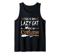 Carino Halloween Cat Lovers - My Lazy Cat Costume Cat Mom Dad Canotta