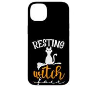 Carino Halloween Cat Lovers - Resting Witch Face Cat Mom & Dad Custodia per iPhone 14 Plus
