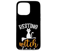 Carino Halloween Cat Lovers - Resting Witch Face Cat Mom & Dad Custodia per iPhone 15 Pro Max
