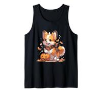 Carino Halloween Corgi Cane Zucca Costume Corgi Halloween Canotta