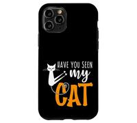 Carino Halloween gatto umorismo - Hai visto il mio gatto mamme e papà Custodia per iPhone 11 Pro