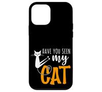 Carino Halloween gatto umorismo - Hai visto il mio gatto mamme e papà Custodia per iPhone 12 mini