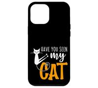 Carino Halloween gatto umorismo - Hai visto il mio gatto mamme e papà Custodia per iPhone 12 Pro Max