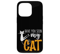 Carino Halloween gatto umorismo - Hai visto il mio gatto mamme e papà Custodia per iPhone 13 Pro
