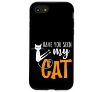 Carino Halloween gatto umorismo - Hai visto il mio gatto mamme e papà Custodia per iPhone SE (2020) / 7 / 8