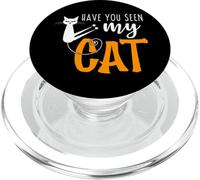Carino Halloween gatto umorismo - Hai visto il mio gatto mamme e papà PopSockets PopGrip per MagSafe