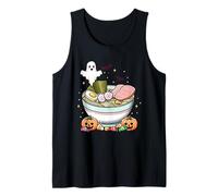 Carino Halloween Ramen Ghost Bowl Spooky Food Humor Canotta