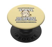 Carino, ho un udito selettivo, non sei stato selezionato Anime Cat PopSockets PopGrip Adesivo