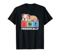Carino I Nap Periodically Pitbull Dad Love Dog Lover Animal Maglietta